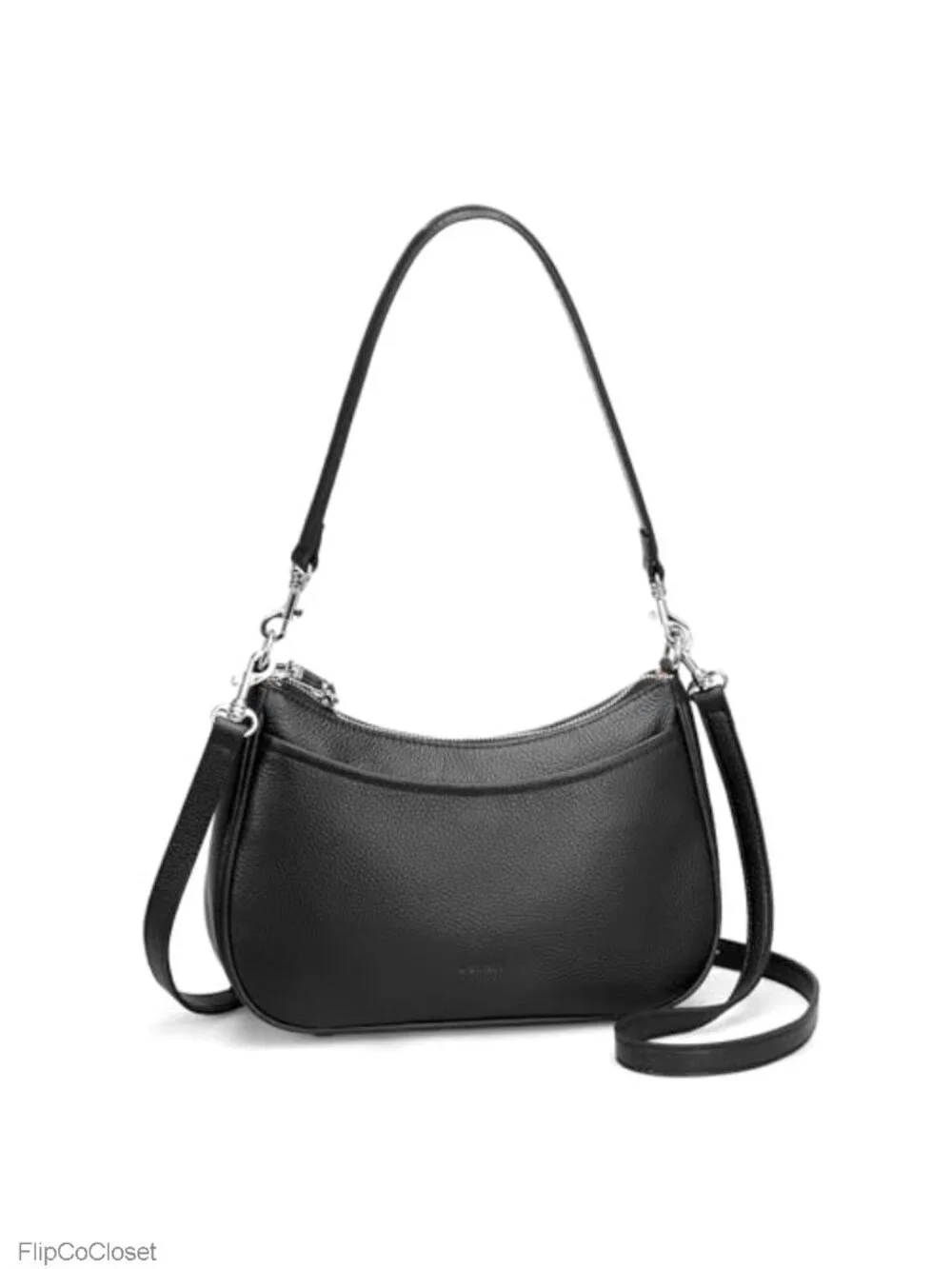 Genuine Leather Crossbody Bag Anti Theft Hobo Shoulder Purse